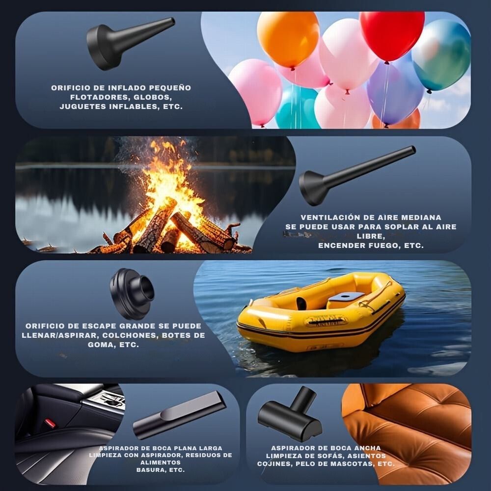 Miniatura 4 de ASPIRADORA PORTATIL INALAMBRICA MULTIFU